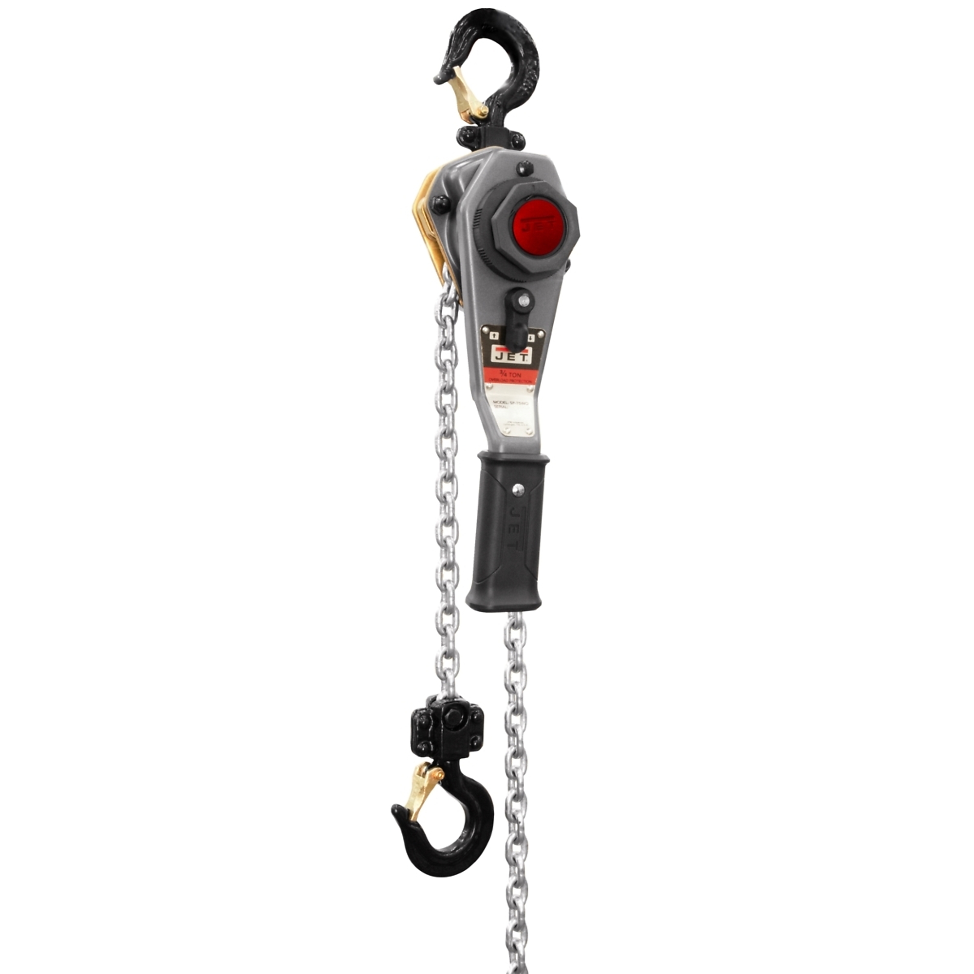 Jet, JLA Manual Lever Hoist, Capacity 1500 lb, Lift Height 30 ft, Model# JLH-75WO-30